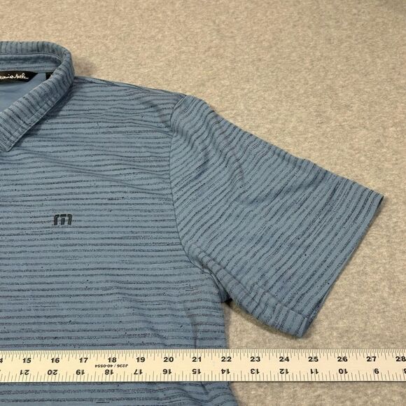 Travis Matthew Mens Polo Shirt Size XXL Blue Short Sleeve Collar Golf Summer Top - Picture 5 of 7